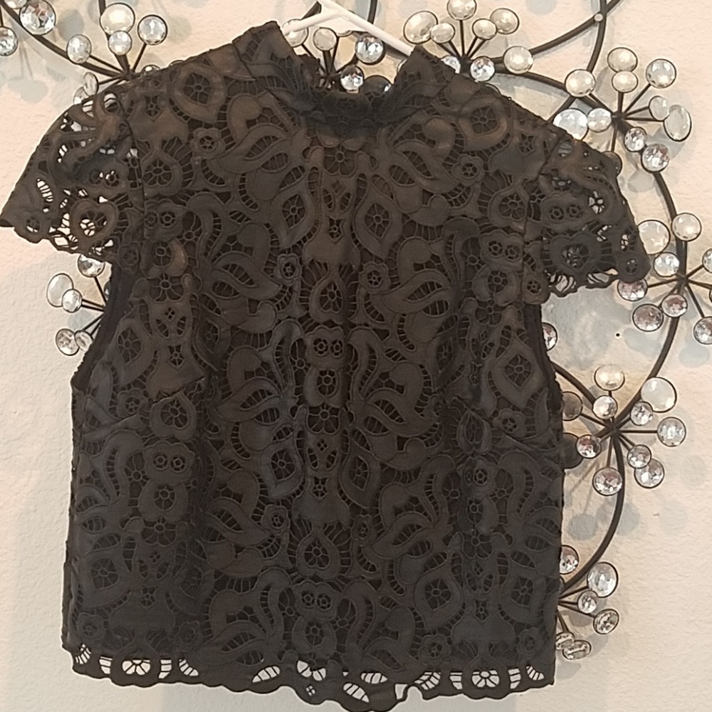 Alice + Olivia Crop Top